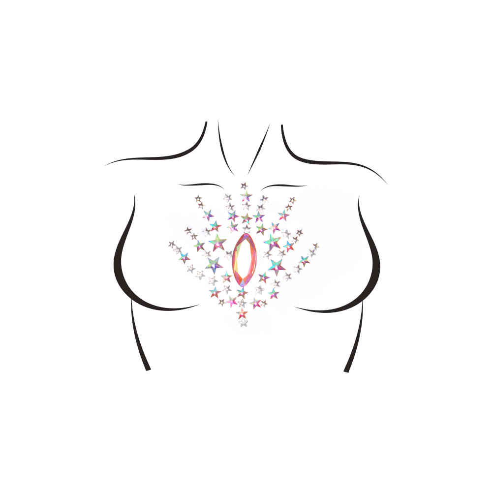 Leg Avenue - Juniper Sticker Bijoux de Corps - Multicolore